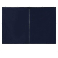Susany 2 Seitenteile mit Fenster Reißverschluss,Partyzelt-Seitenwände 2 Stück 300x195cm für Pavillon Seitenwand Sand,Blau
