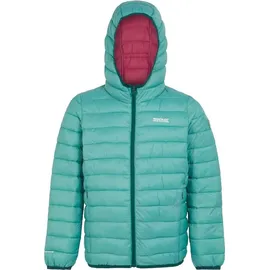 Regatta Marizion Baffle-Jacke mit Kapuze für Kinder, Farbe:Grün, Kinder Größen:152 - Grün