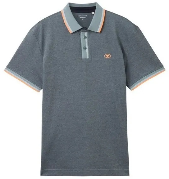 TOM TAILOR Poloshirt polo with detailed collar L