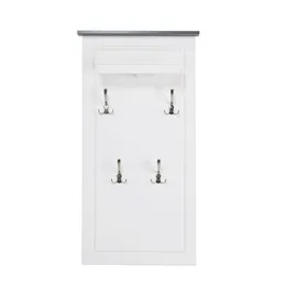 Home Affaire Garderobenpaneel Lukas Kiefer Weiß