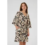 Kaffe Kleid Blusenkleid Beige 40