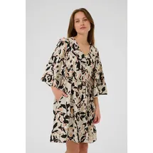 Kaffe Kleid Blusenkleid Beige 40