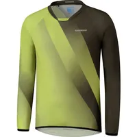 Shimano FUJIMI Long Sleeve Jersey, Warm Olive