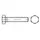 Industrial Quality Supplies Sechskantschraube ISO 4017 VG M12 x 100 50 Stück