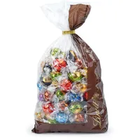 Lindt Schokolade LINDOR Mischung | 1371 g | Ca. 109 Kugeln: Milch, 70%, Milk&White, Stracciatella, Weiß, Nuss, Matcha, Feinherb, Salted Caramel, Pistazie | Schokoladengeschenk