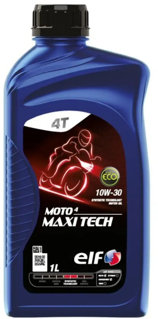 Aceite de motor 4T ELF Moto 4 Maxi Tech 10W30 1L