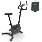 Klarfit Myon Cycle Heimtrainer 12kg Schwungmasse, SmartCardio Studio schwarz