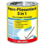decotric Aqua-Fliesenlack 3 in 1 Weiß matt 0,75 l
