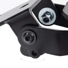 Zieger Kennzeichenhalter Pro für Kawasaki Ninja ZX-6R 636 Schwarz