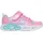 SKECHERS Infinite Heart Lights Kinder Pink 30