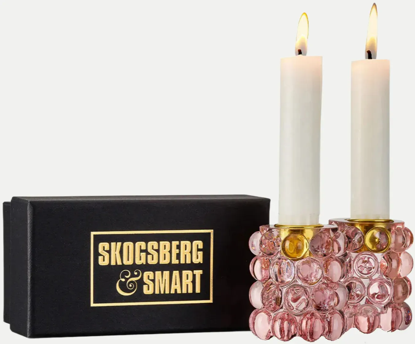 Kerzenhalter Petite - H 6cm Rosa