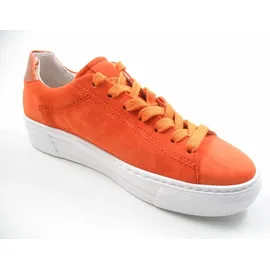 Gabor Sneaker Low Damen Orange/Silber 38,5