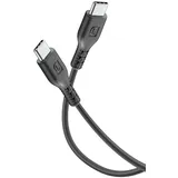 Cellular Line Cellularline 5A Power Cable 1 m USB Typ-C/ Typ-C Black