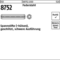 Industrial Quality Supplies ISO 8752 Spannstifte, geschlitzt, schwere Ausführung