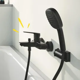 Grohe Start Einhand-Wannenbatterie Schwarz