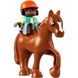 LEGO DUPLO Bauernhof: Kind mit Pony