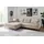 trends by hg »Summer L-Form«, in Cord-Stoff mit Metallfuß