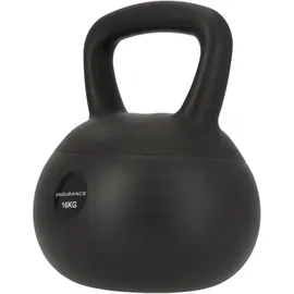 Endurance Kugelhantel Kettlebell 16 kg schwarz