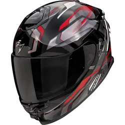 Scorpion EXO-GT SP Air Augusta, Integralhelm - Schwarz/Grau/Rot - XXL