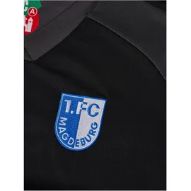 hummel 1. FC Magdeburg Ausweichtrikot 2025/26 schwarz Herren Gr. M