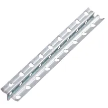 PROTEKTOR Schnellputzschiene 10 mm Putzstärke 250 cm 50 Stück Silber
