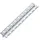 PROTEKTOR Schnellputzschiene 10 mm Putzstärke 250 cm 50 Stück Silber