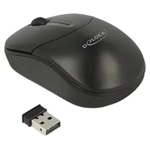 DeLock Wireless Mini Optical Mouse schwarz (12494)