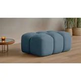 OTTO home Hocker KALLIE Polyester 90 x 44 x 60 cm Hellblau