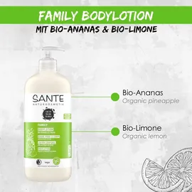 Sante Bodylotion Bio-Ananas & Limone Creme 500 ml