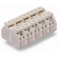 WAGO 862-9625 Geräteanschlussklemme Federklemme Weiß