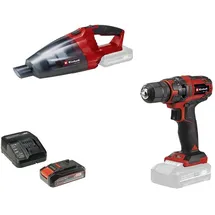 Einhell TC-CD 18/35 inkl. 1 x 2,5 Ah + TE-VC 18