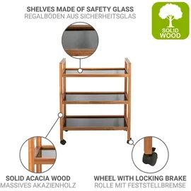 Wenko Badregal Fondi Holz Braun