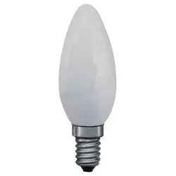 Glühbirne Kerze E14 230V 40lm 8W 2300K dimmbar Imatt