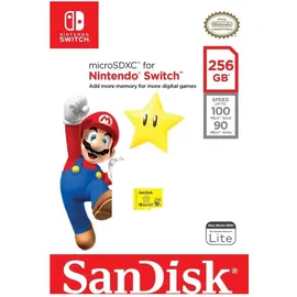 SanDisk Nintendo Switch microSDXC UHS-I U3 Class 10 64 GB weiß