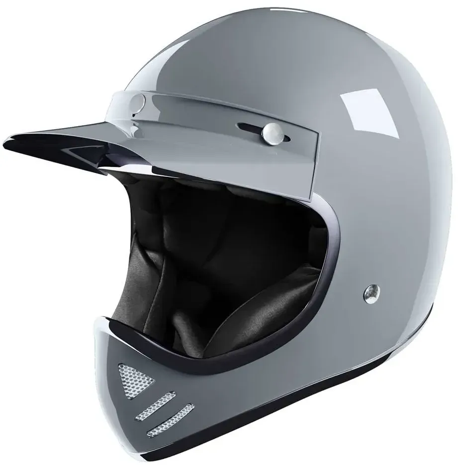Stormer Crossroad Integralhelm - Glossy Nardo Grey - M
