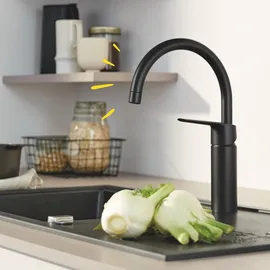 Grohe Start Einhebelmischer Schwarz