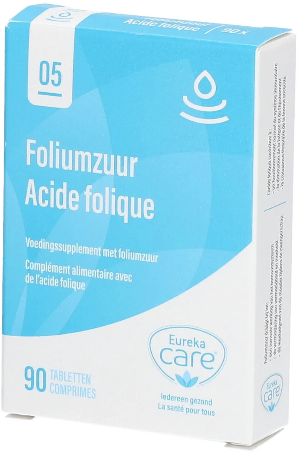 Eureka Care® Folsäure 90 Tabletten