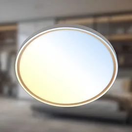 Briloner LED Deckenlampe 1 dimmbar Ø 49,5 cm anthrazit