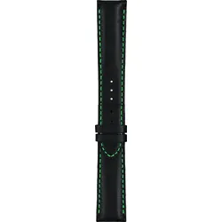 Certina - Leder Lederarmband ohne Schließe 20mm/18mm C610020858 - genarbt,rind,schwarz