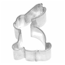 RBV Birkmann Birkmann Ausstechform Hase, sitzend 4 cm, Kunststoff, Grau, 5 x 3 x 2 cm