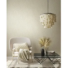 A.S. Création Vliestapete Linien 53 x 1000 cm 0 g Creme/Gold 388223