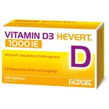Hevert-Arzneimittel Vitamin D3 1000 I.E. Tabletten 200 St.