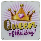 Sheepworld - 45812 - Untersetzer, 3D, Queen of The Day, A12, Kork, 9,5cm x 9,5cm