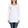 Alkato Langarmshirt Weiß L