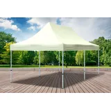 Faltpavillon Faltzelt Pavillon 3x6 Beige Gartenzelt Klappzelt Wasserdicht