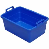 Lockweiler Wäschekorb Wanne eckig 50 cm 1-tlg. blau