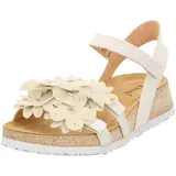 THINK! Damen KOAK chromfrei gegerbte nachhaltige Sandale, IVORY/KOMBI 1010