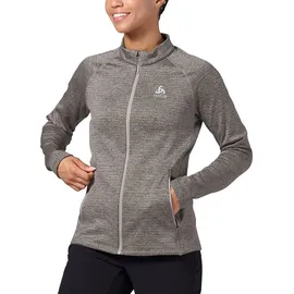 Odlo Damen Midlayerjacke Tencia silver cloud melange, XL