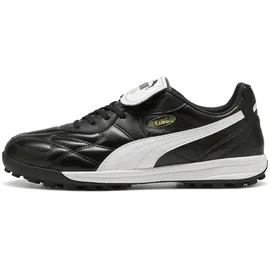Puma King Top TT Fußballschuhe Herren Schwarz/Weiß 48