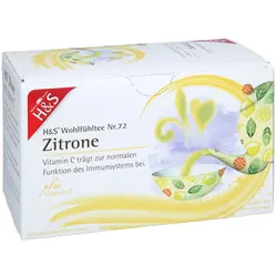 H&S Zitrone mit Vitamin C Filterbeutel
